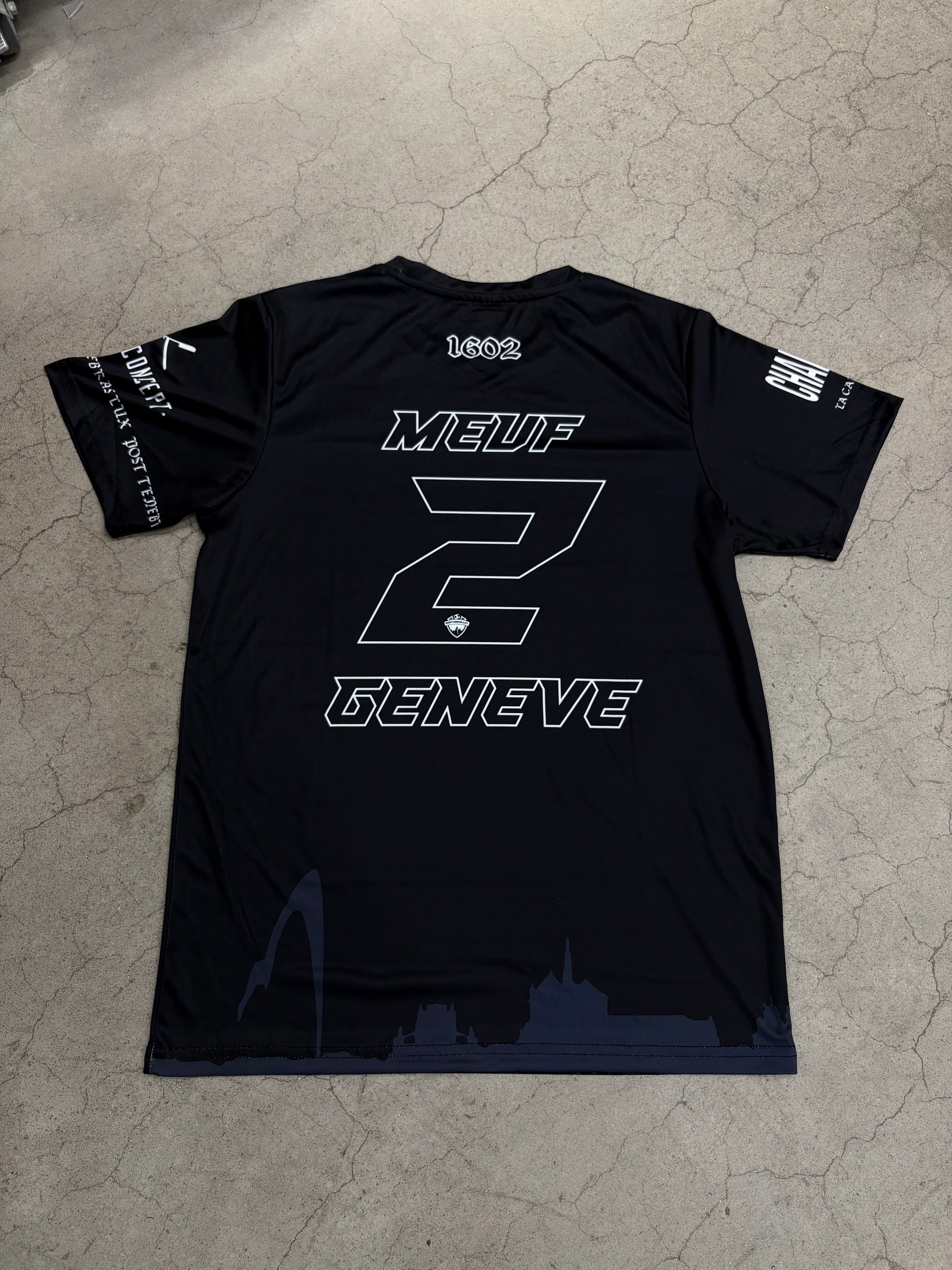 Maillot Genève Noir Unisexe