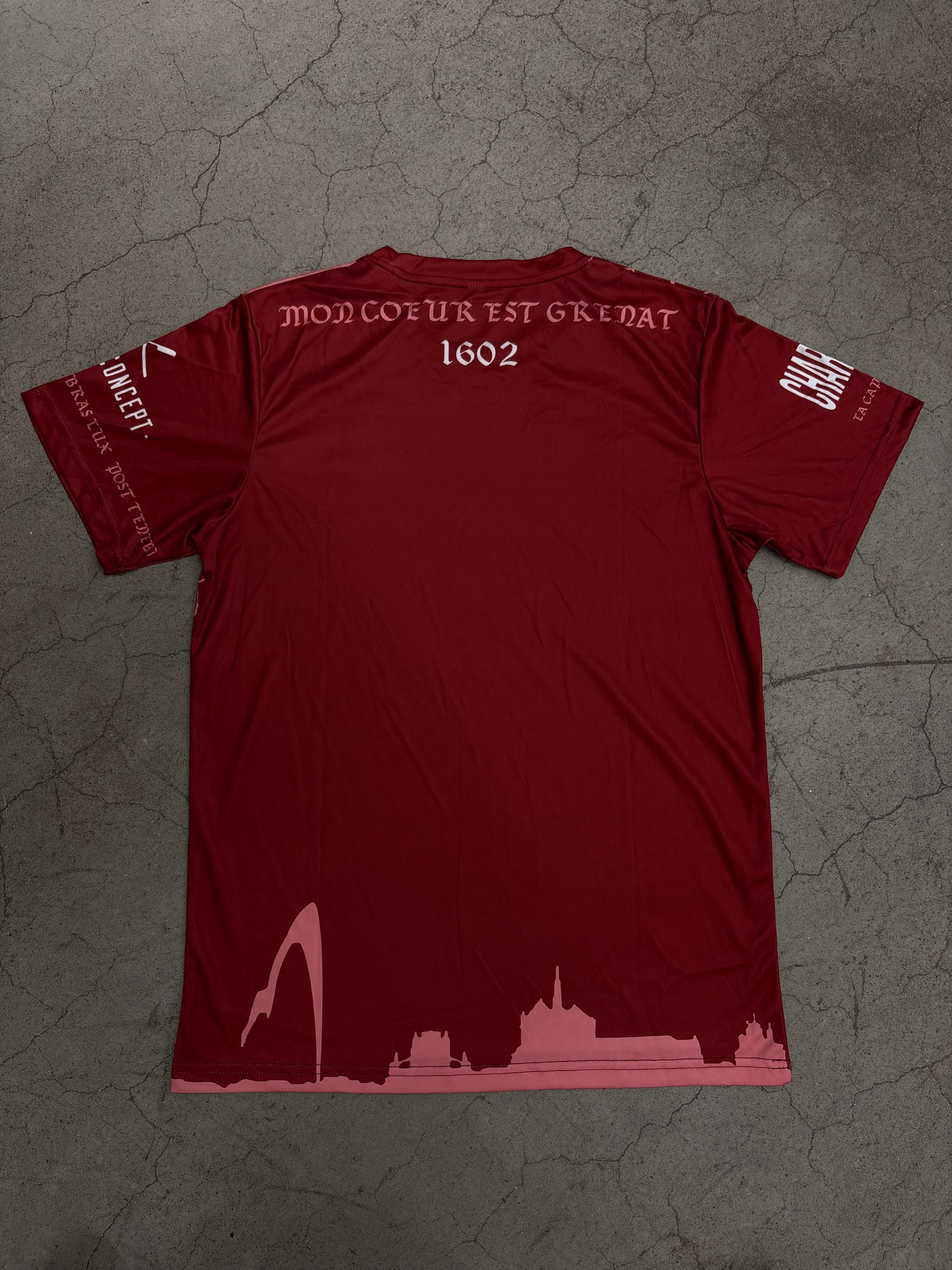 Maillot Genève Grenat Unisexe