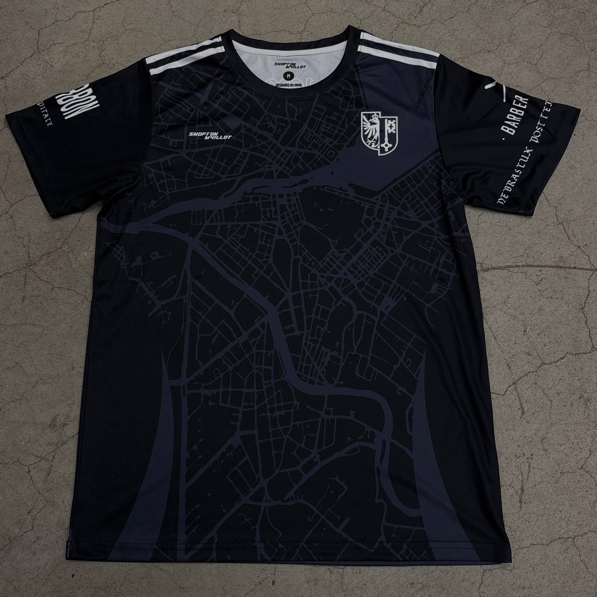 Maillot Genève Noir Unisexe