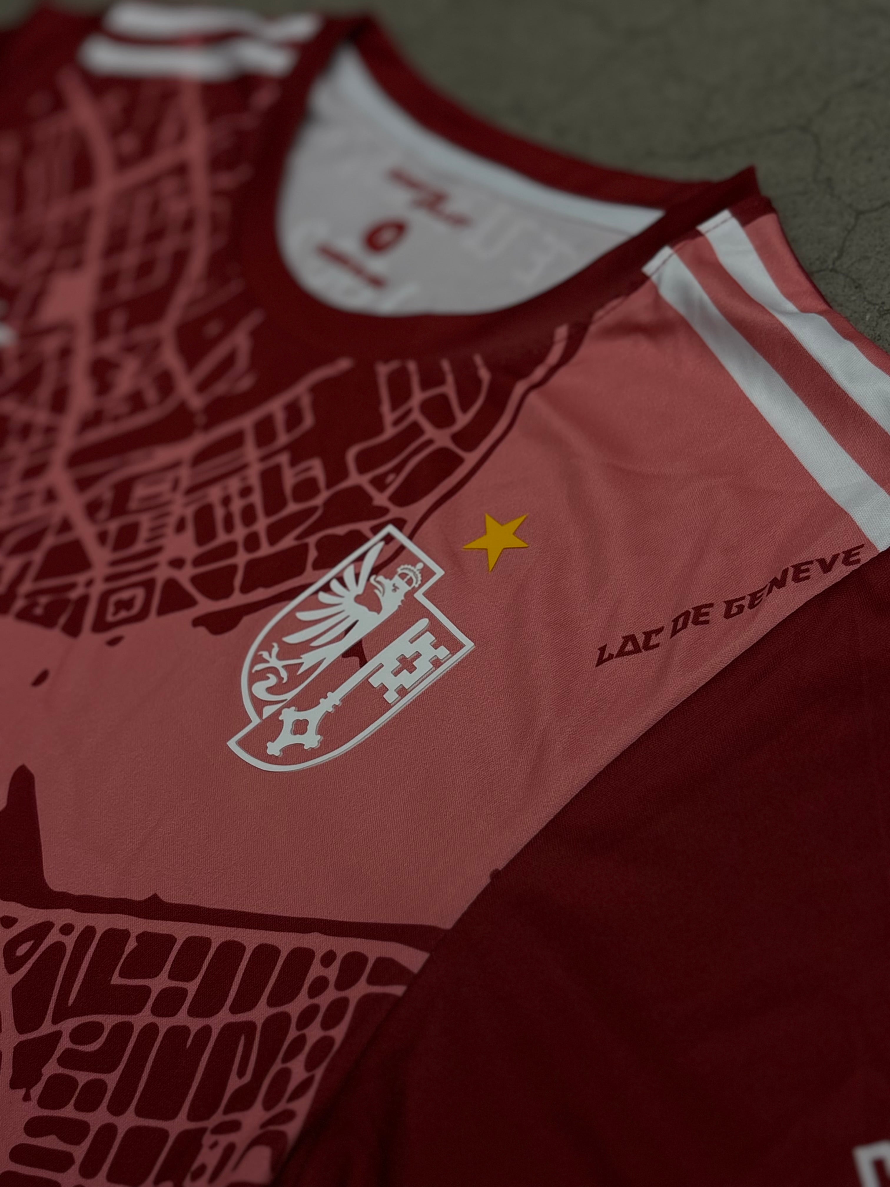 Maillot Genève Grenat Unisexe