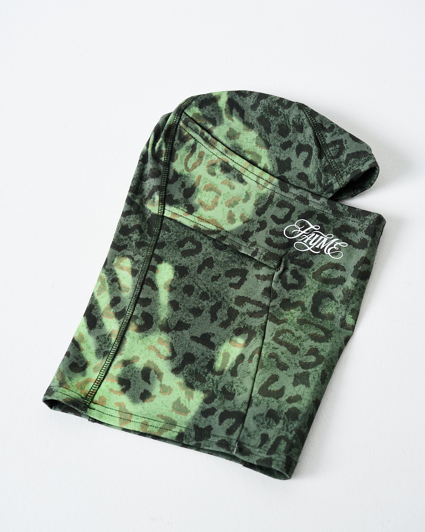 Thermo Cagoule Léopard Verte - Jaune