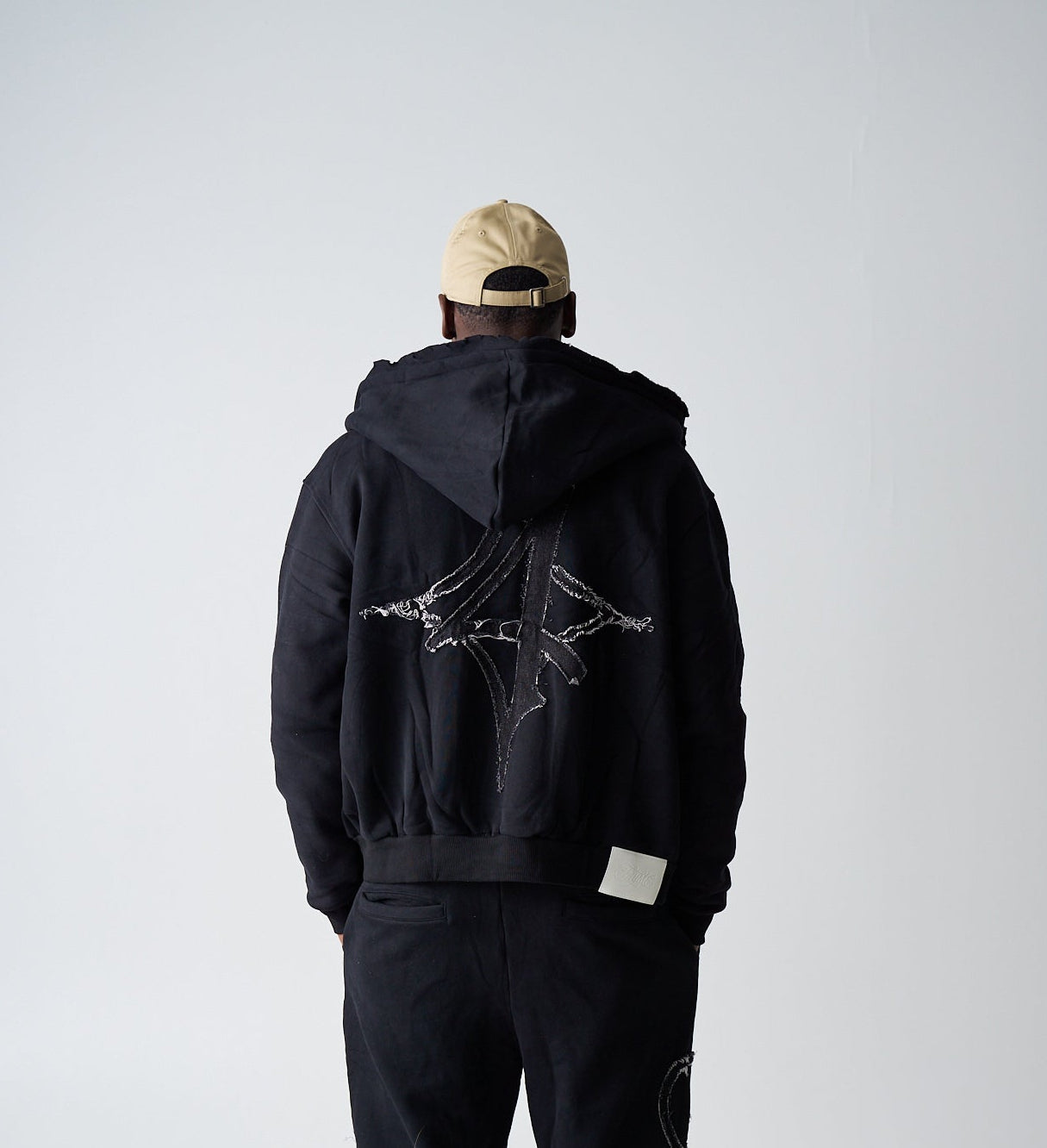 Zip Hoodie Noir