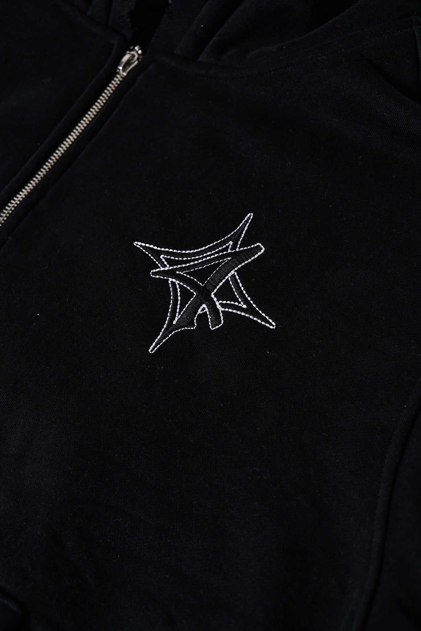 Zip Hoodie Noir
