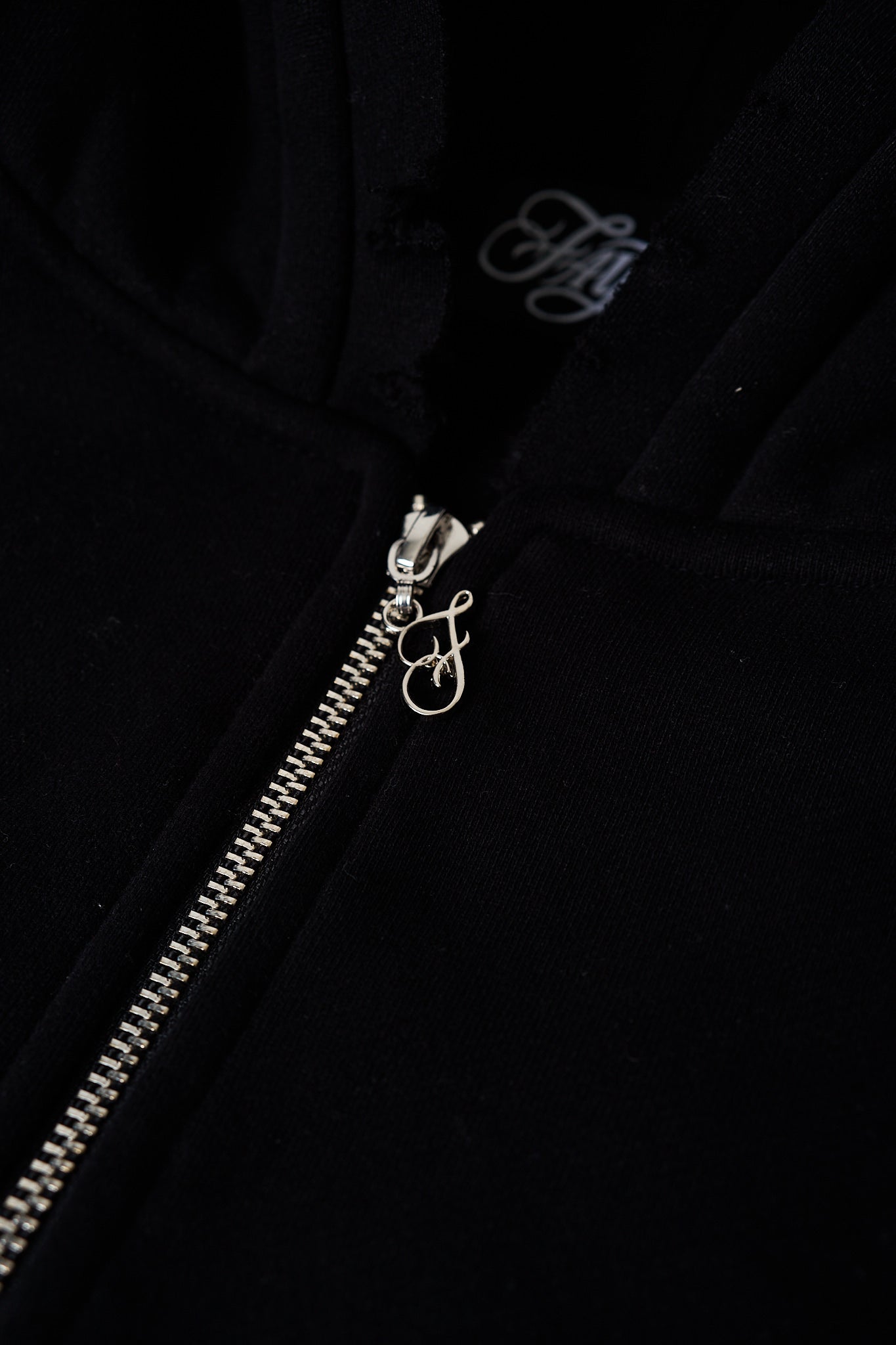 Zip Hoodie Noir