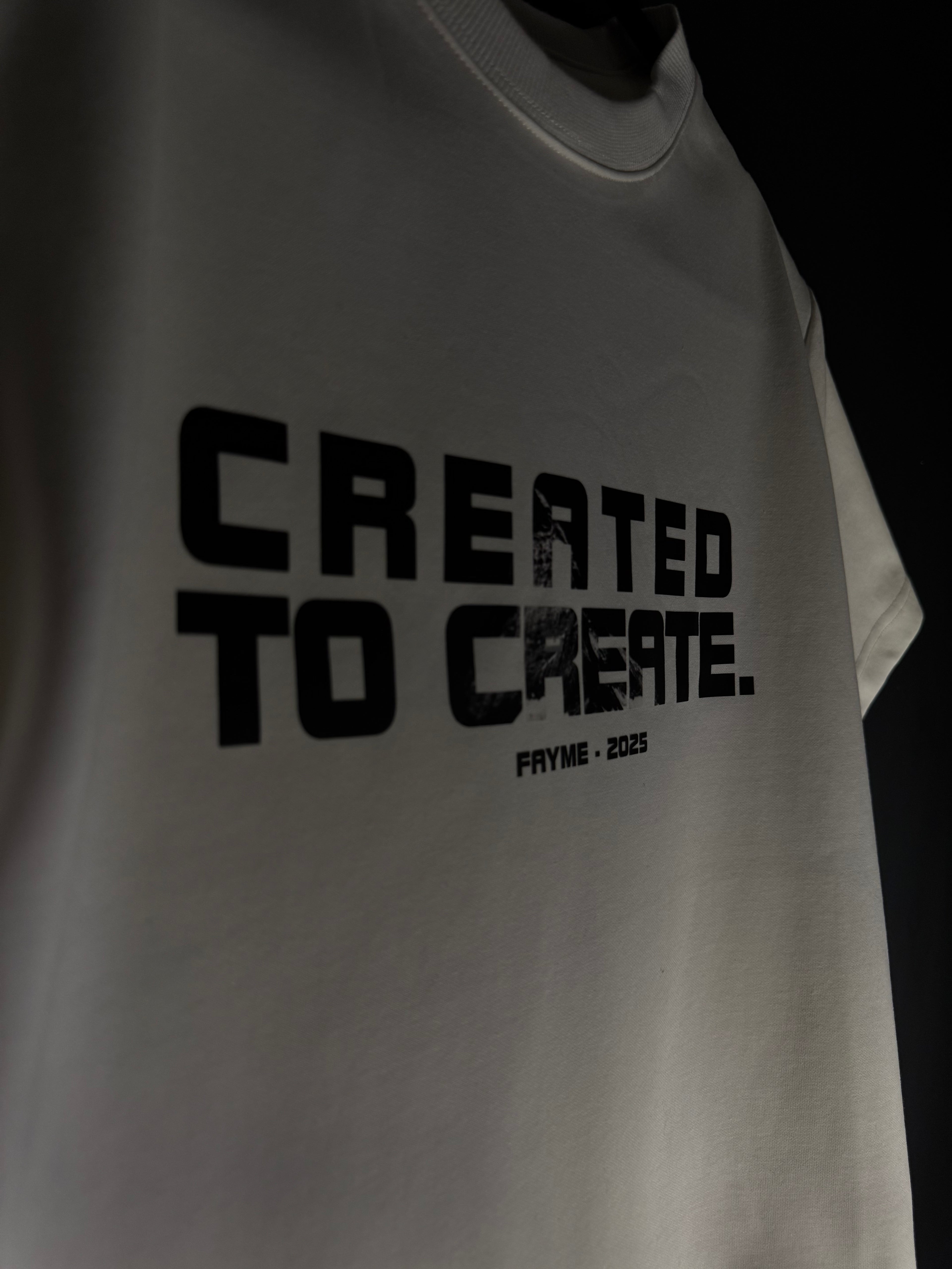 T-shirt Created To Create