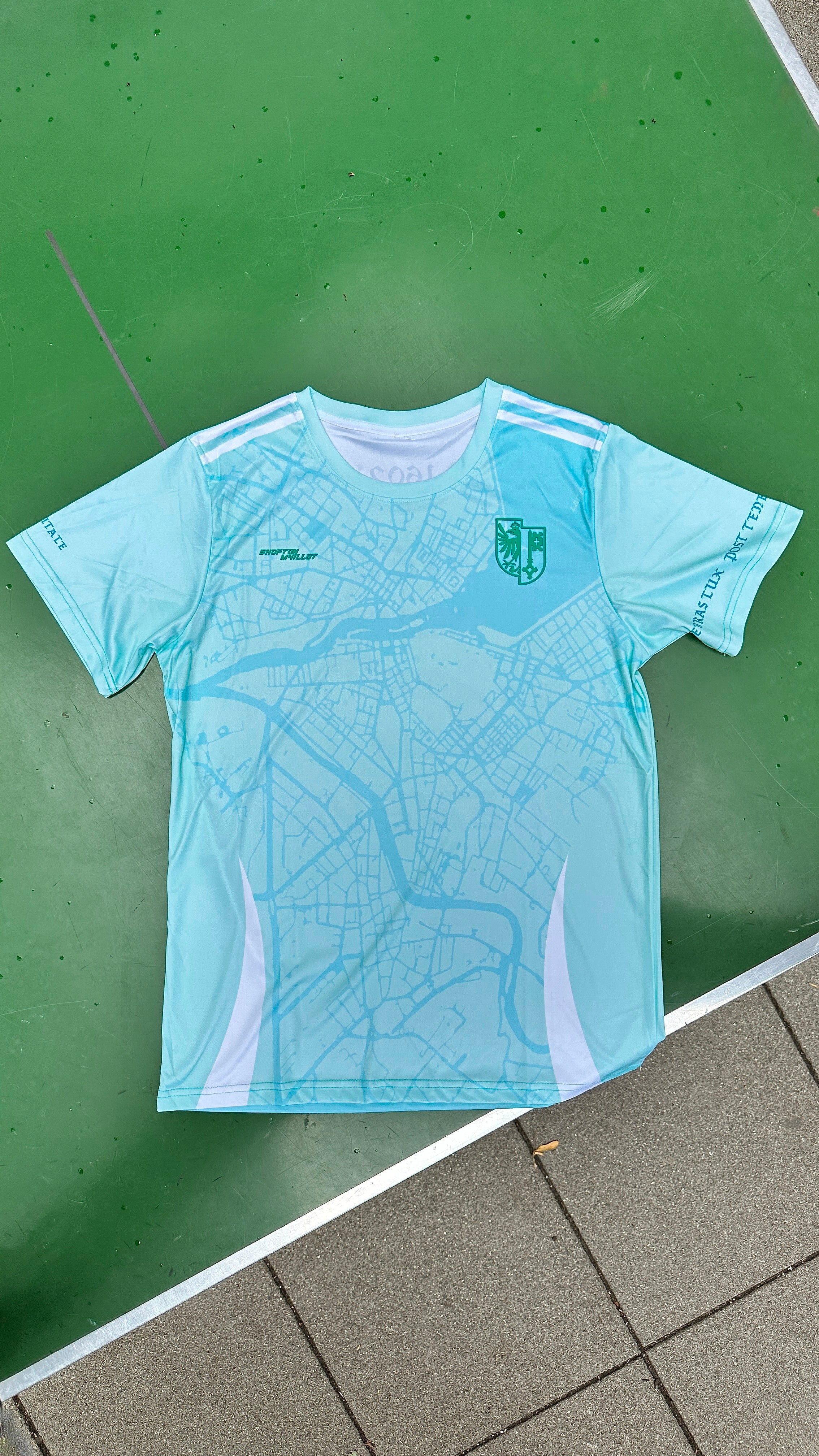 Maillot Genève Turquoise Unisexe
