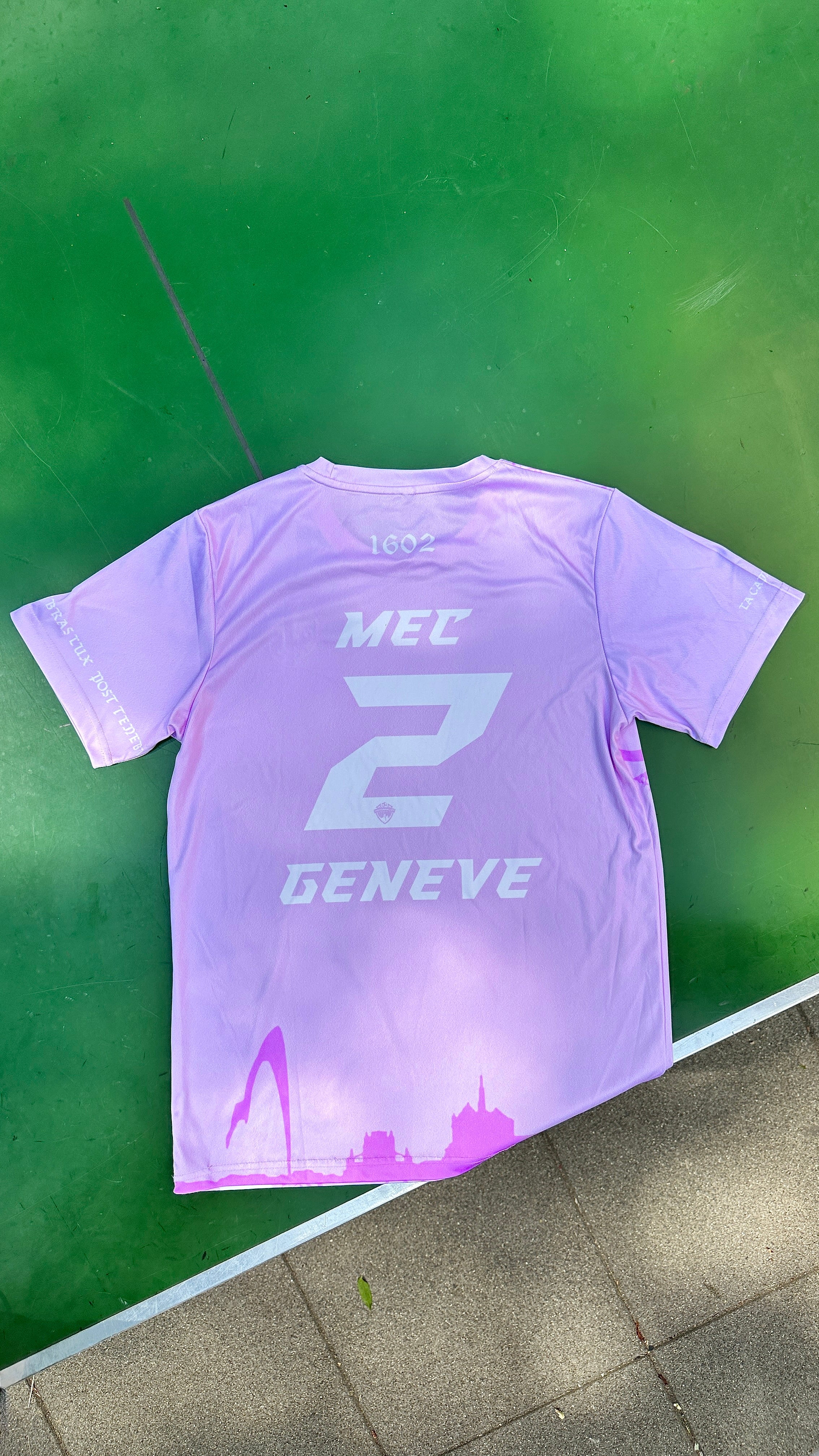 Maillot Genève Rose Unisexe