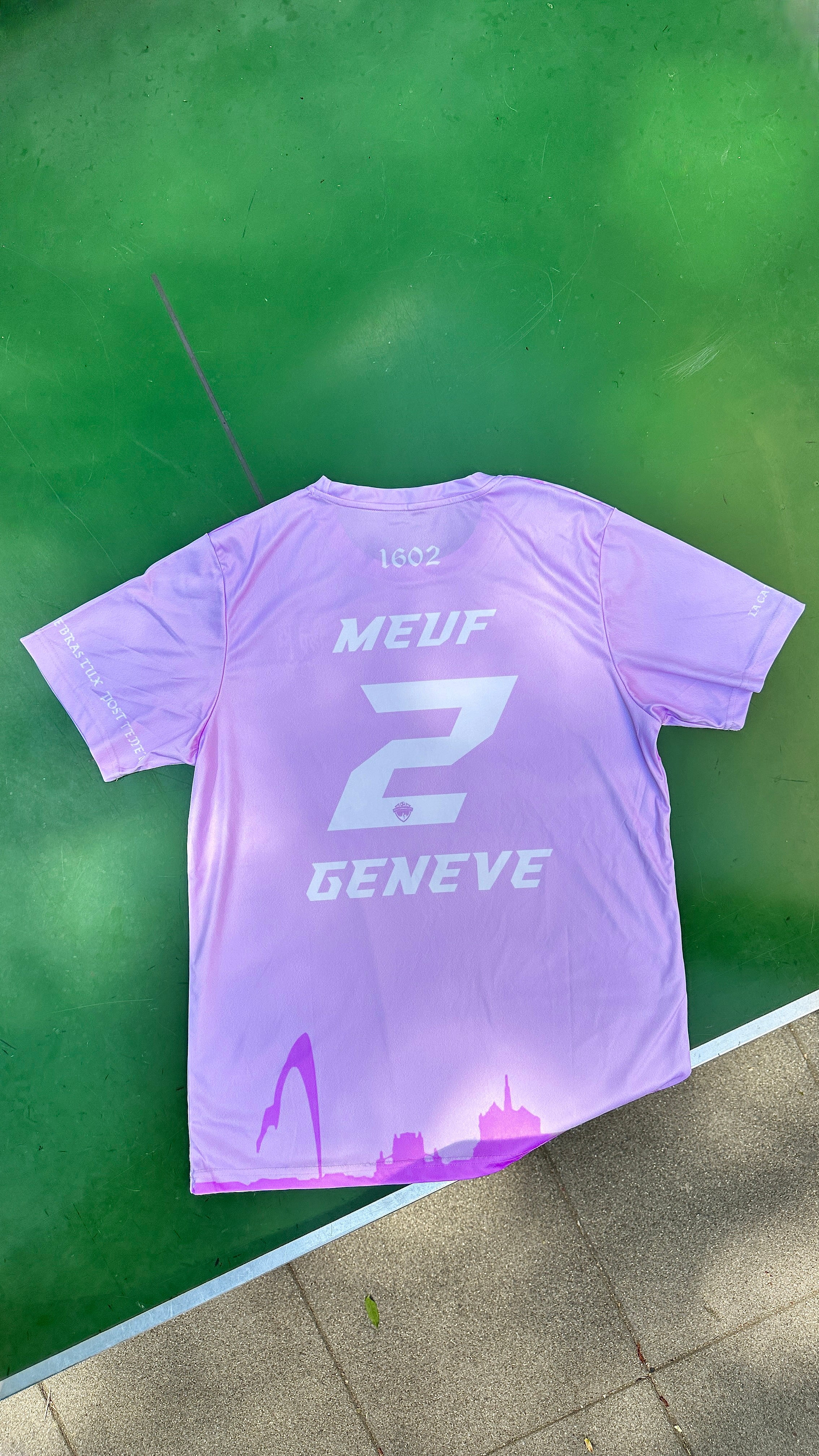 Maillot Genève Rose Unisexe